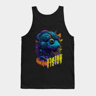 CAMALEÓN MUSHROOM MINIMAL HARD PARTY Tank Top